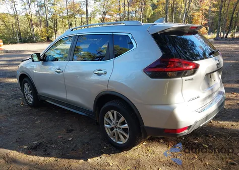 2018 Nissan Rogue Sv from USA, damaged, VIN KNMAT2MV1JP599089